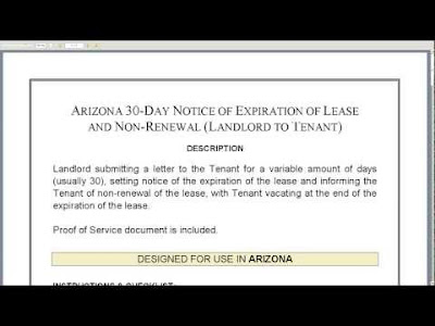 Proper Handling for Phoenix Non-Lease Renewal Notices